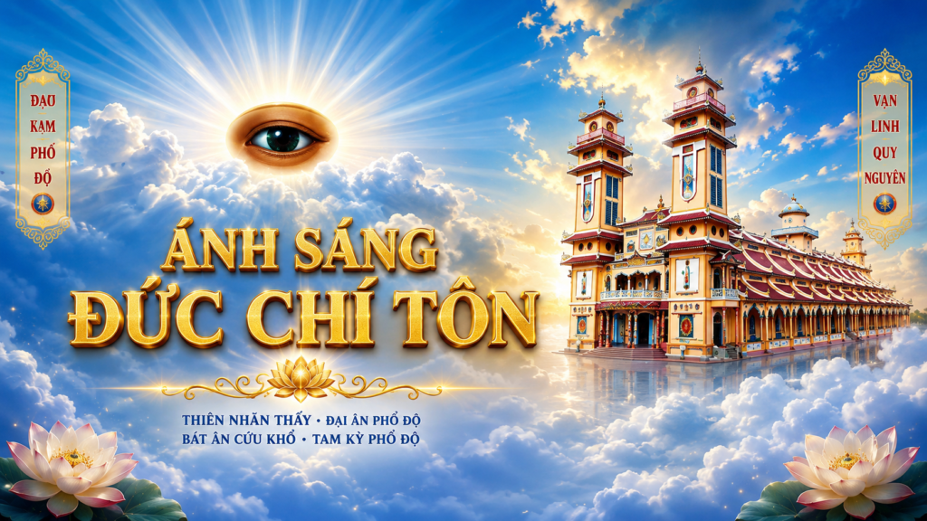 Ánh sánh Đức Chí Tôn
