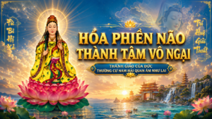 Hóa phiền não thành tâm vô ngại - Thánh giáo của Đức Thường Cư Nam Hải Quan Âm Như Lai
